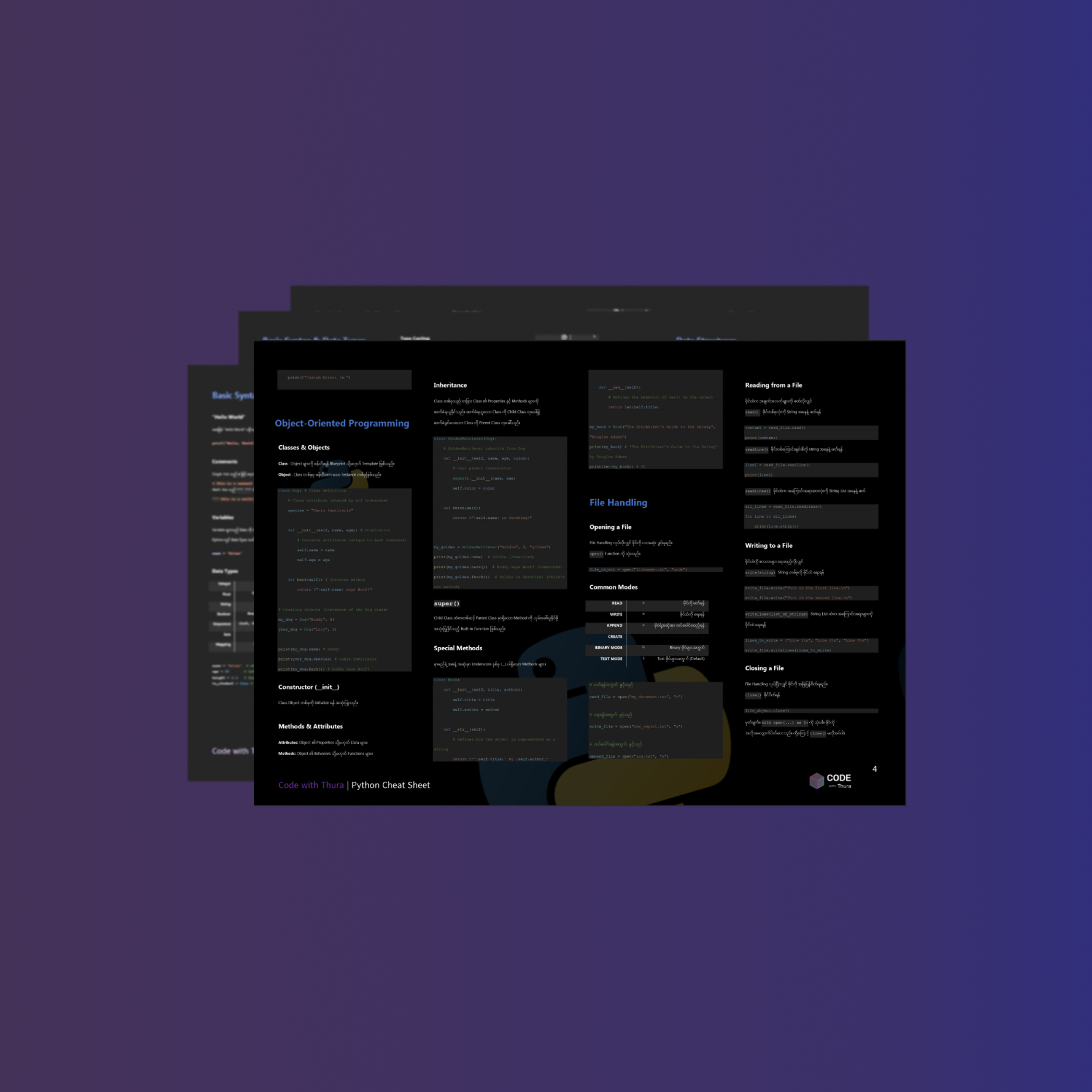 Python Cheat-Sheet
